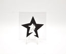 CRWN star transfer sticker