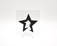 CRWN star transfer sticker