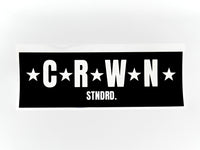 CRWN block sticker